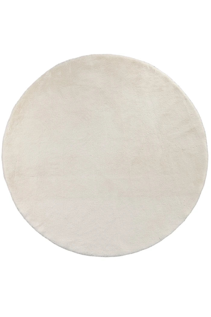 Tapete Peludo Ultra Macio Pele De Coelho Antiderrapante Off White Redondo 1,50m
Cód. TLTPWA02-R150